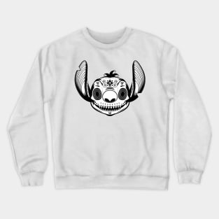 Stitch Day Of The Dead Sugar Skull Crewneck Sweatshirt